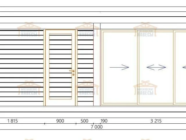 Застекленная беседка ВАВИЛОН — Фото 7