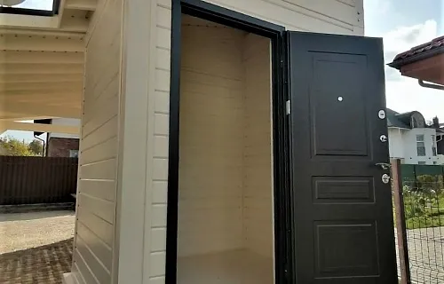 Навес для одной машины с хозблоком МОНАКО — Фото 5