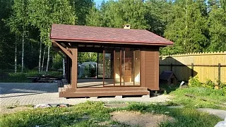 Застекленная беседка МОНТАНА 4.0 - миниатюра