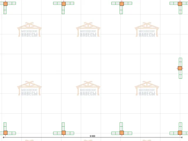 Деревянный навес РУБЛЕВСКИЙ — Фото 8