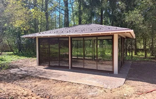 Застекленная беседка ЧАЙКА — Фото 3