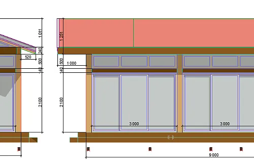 Застекленная беседка с хозблоком ЖАСМИН — Фото 8