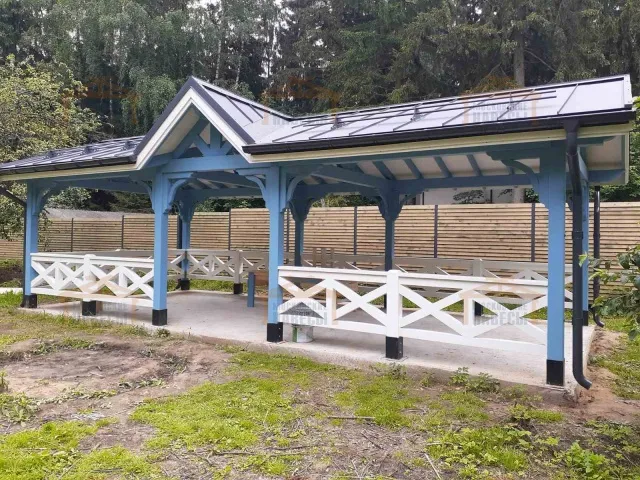 НАВЕС-БЕСЕДКА НЕРОН 2.0 — Фото 5