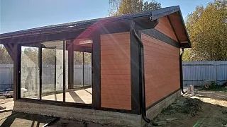 Застекленная беседка МОНТАНА MAXI - миниатюра