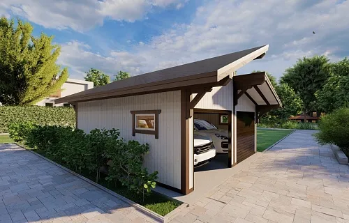 ГАРАЖ ДЛЯ ДВУХ АВТО СО ВТОРЫМ СВЕТОМ ФИЛАДЕЛЬФИЯ — Фото 4