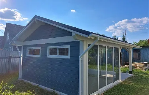 Застекленная беседка БУРЕВЕСТНИК — Фото 6