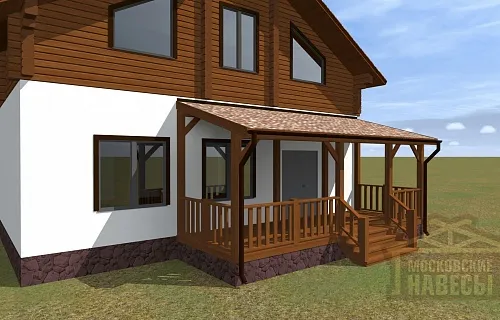 ВЕРАНДА К ДОМУ АЛЬФА — Фото 4