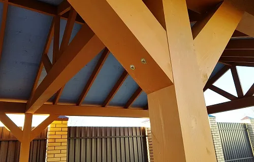 Гараж и навес для автомобилей БАРВИХА — Фото 7