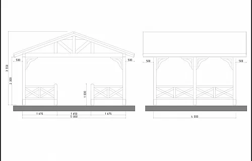 НАВЕС-БЕСЕДКА НЕРОН — Фото 3