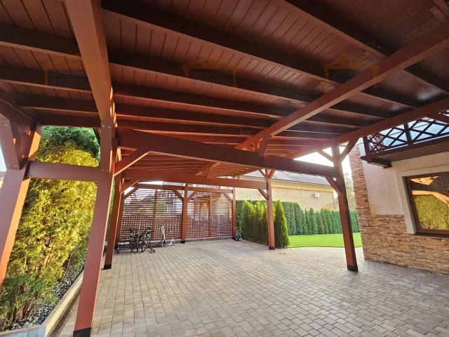 Навес для автомобилей МЕРИДИАН — Фото 2