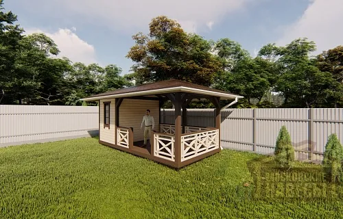 ЛЕТНЯЯ КУХНЯ ФЕРМЕР — Фото 8