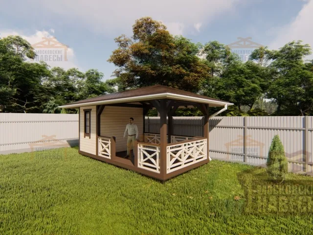 ЛЕТНЯЯ КУХНЯ ФЕРМЕР — Фото 8