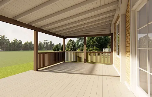 ВЕРАНДА К ДОМУ РОСИНКА — Фото 8