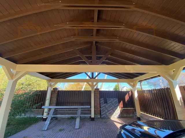 Деревянный навес РУБЛЕВСКИЙ — Фото 3