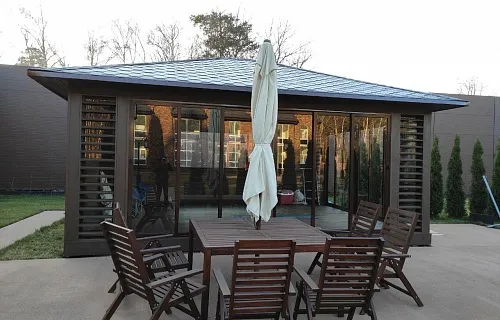 Застекленная беседка АНГЛИЙСКАЯ — Фото 7