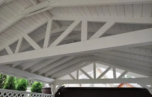 Деревянный навес для машин с перголами НИКОЛЬСКИЙ — Фото 6