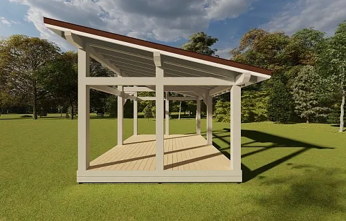 НАВЕС-БЕСЕДКА МИЛАН — Фото 4