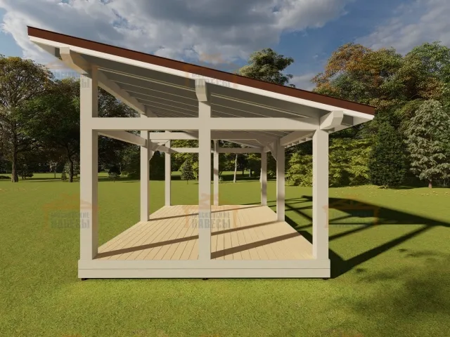 НАВЕС-БЕСЕДКА МИЛАН — Фото 4