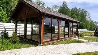 Застекленная беседка МАРСЕЛЬ - миниатюра