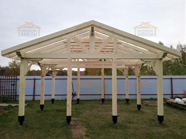 НАВЕС ДЛЯ БАРБЕКЮ ТЕРРА — Фото 3