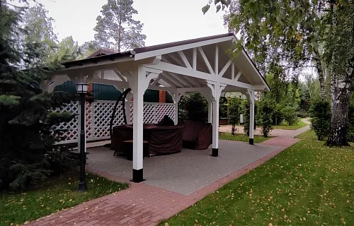 НАВЕС ДЛЯ БАРБЕКЮ ЭДЕМ 2 — Фото 5