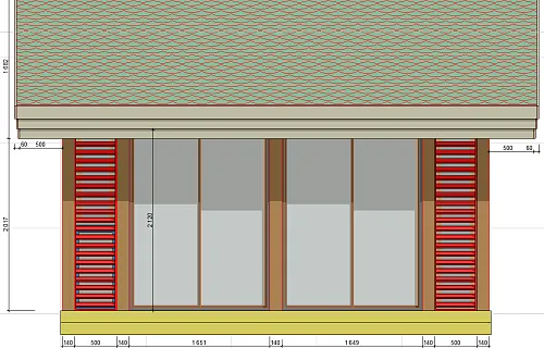 Застекленная беседка АНГЛИЙСКАЯ 2.0 — Фото 8