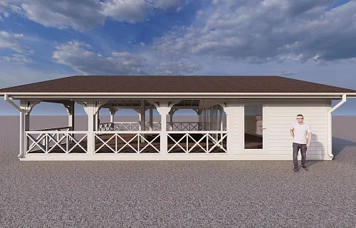 ЛЕТНЕЕ КАФЕ БРИГАНТИНА — Фото 12