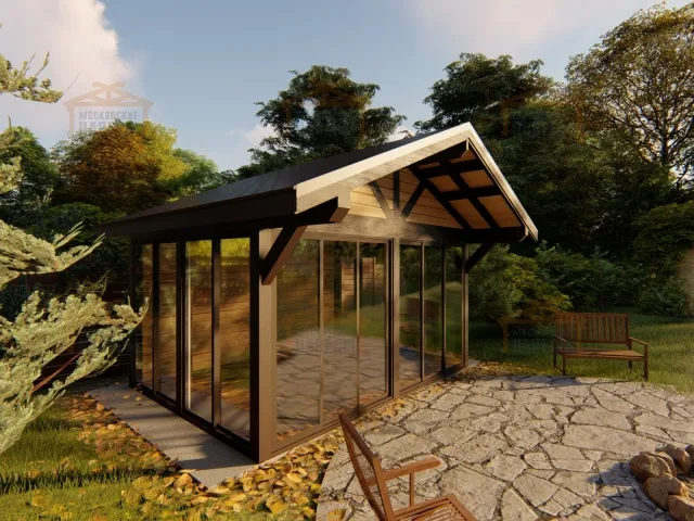 Застекленная беседка МОНТАНА — Фото 6