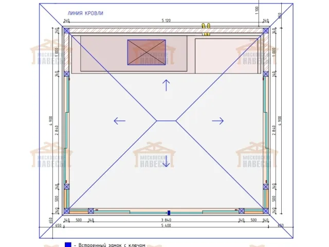 Застекленная беседка КИНГСТОН — Фото 8