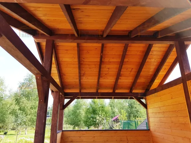 НАВЕС-БЕСЕДКА ОРФЕЙ — Фото 4