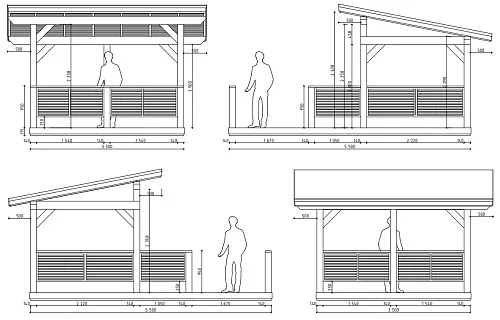НАВЕС-БЕСЕДКА КЕПЛЕР — Фото 7