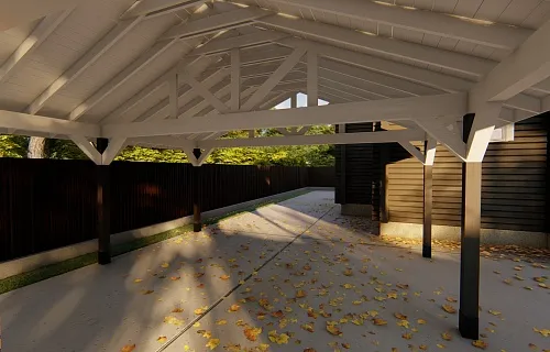 Навес для автомобилей АРКТУР — Фото 6