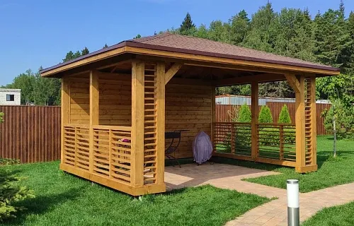 НАВЕС-БЕСЕДКА ФОРТУНА — Фото 3