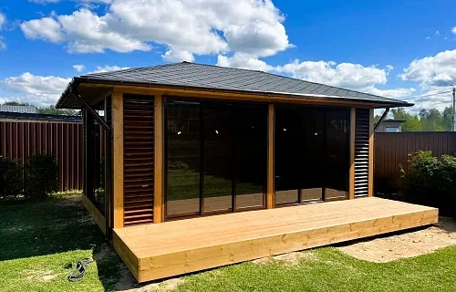 Застекленная беседка АНГЛИЙСКАЯ — Фото 11