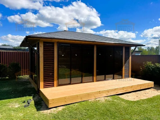 Застекленная беседка АНГЛИЙСКАЯ — Фото 11