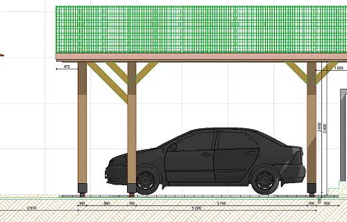 Навес для автомобилей РОДЕО — Фото 7