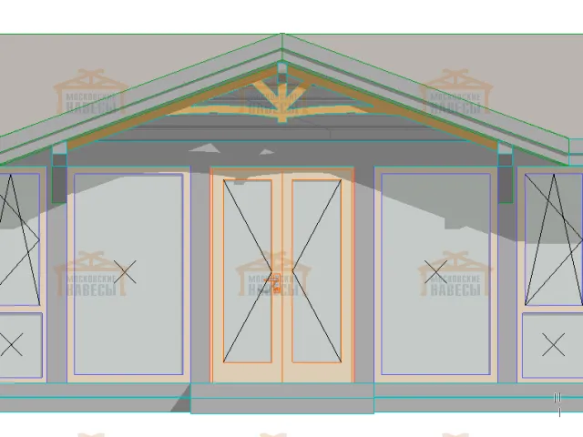 Застекленная беседка ЭЛЕГИЯ — Фото 10