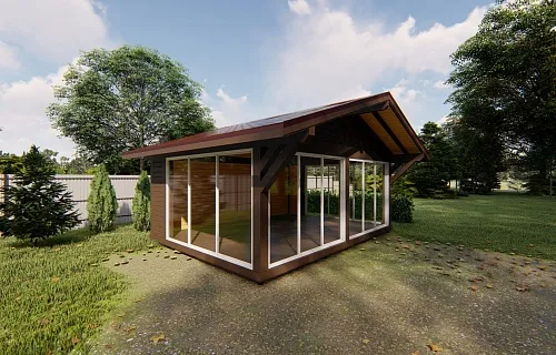 Застекленная беседка МОНТАНА 4.0 — Фото 4