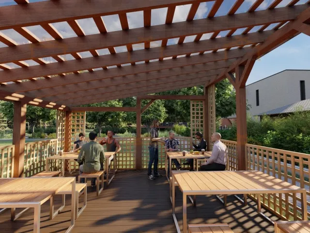 ЛЕТНЕЕ КАФЕ МОНТЕВИЛЬ — Фото 5