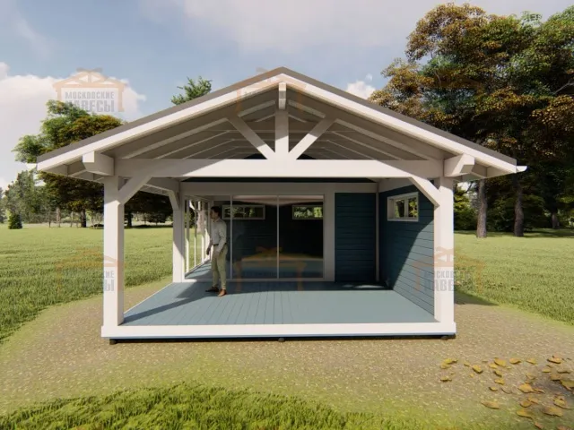 Застекленная беседка БУРЕВЕСТНИК — Фото 10