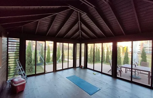 Застекленная беседка АНГЛИЙСКАЯ — Фото 9