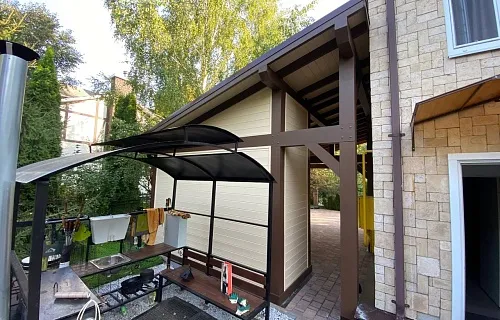 Навес с хозблоком ОРИОН — Фото 5