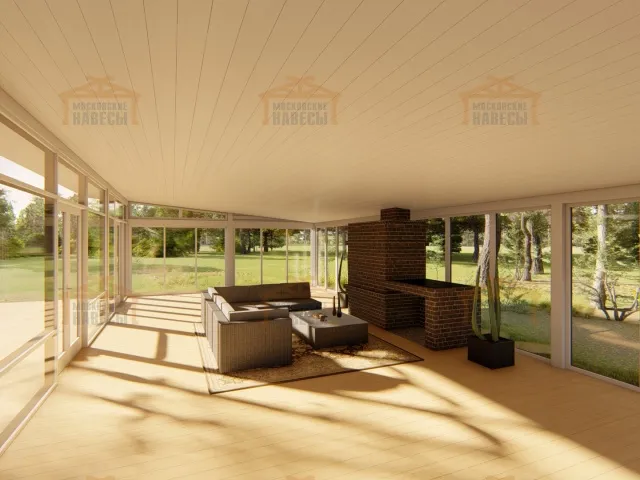 Застекленная беседка ПАНОРАМА — Фото 3