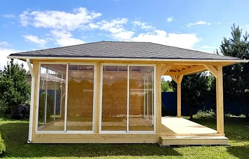 Застекленная беседка АДМИРАЛ — Фото 2