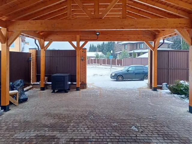 Навес из клееного бруса БОНАПАРТ — Фото 5