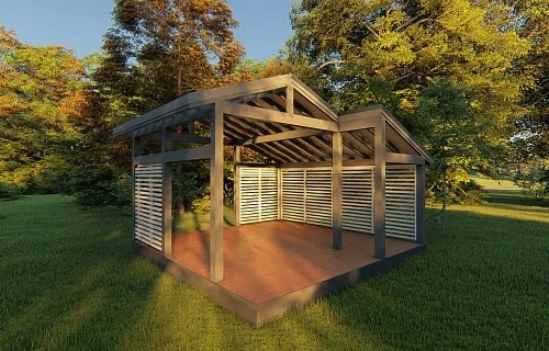 НАВЕС-БЕСЕДКА СВЯТАЯ ГОРА — Фото 5