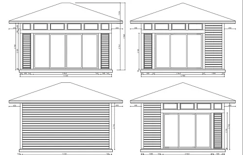 Застекленная беседка КИНГСТОН — Фото 9