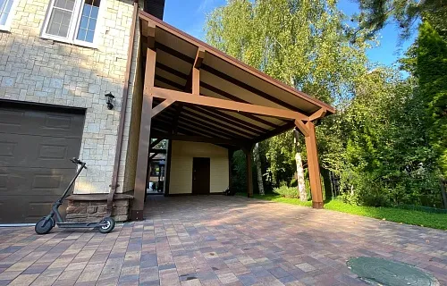 Навес с хозблоком ОРИОН — Фото 3