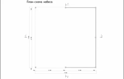 Деревянный навес для машин с перголами ЭДЕМ — Фото 12
