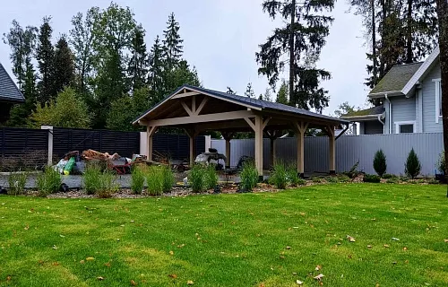 Навес для двух машин АСТОР — Фото 9